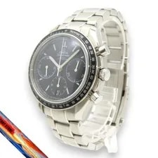 Omega Speedmaster Racing 326.30.40.50.01.001 Automatic SS Black Silver 2