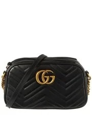Gucci — Gucci GG Marmont Small Matelasse Camera Crossbody — Handbag — resale