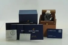 Breitling Chronomat AB01153A1B1A1 AB0115 MOP Mother of Pearl Dial JSP Roman L... 2