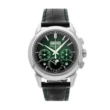 Patek Philippe — Patek Philippe Grand Complications Chrono Perpetual Platinum Green 5270P-014 — Watch — resale