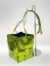 Bottega Veneta Cassette Maxi Metallic Bucket 2