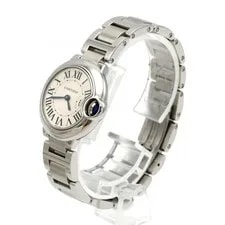 Authentic Cartier Ballon Bleu SM W69010Z4 Stainless Steel Quartz #230-000-49... 2
