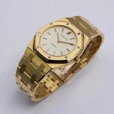 Audemars Piguet Royal Oak 6008BA Cream 18K Yellow Gold 3