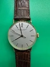 IWC Schaffhausen 18k Yellow Gold 1940s 31mm Manual Cal.401 2