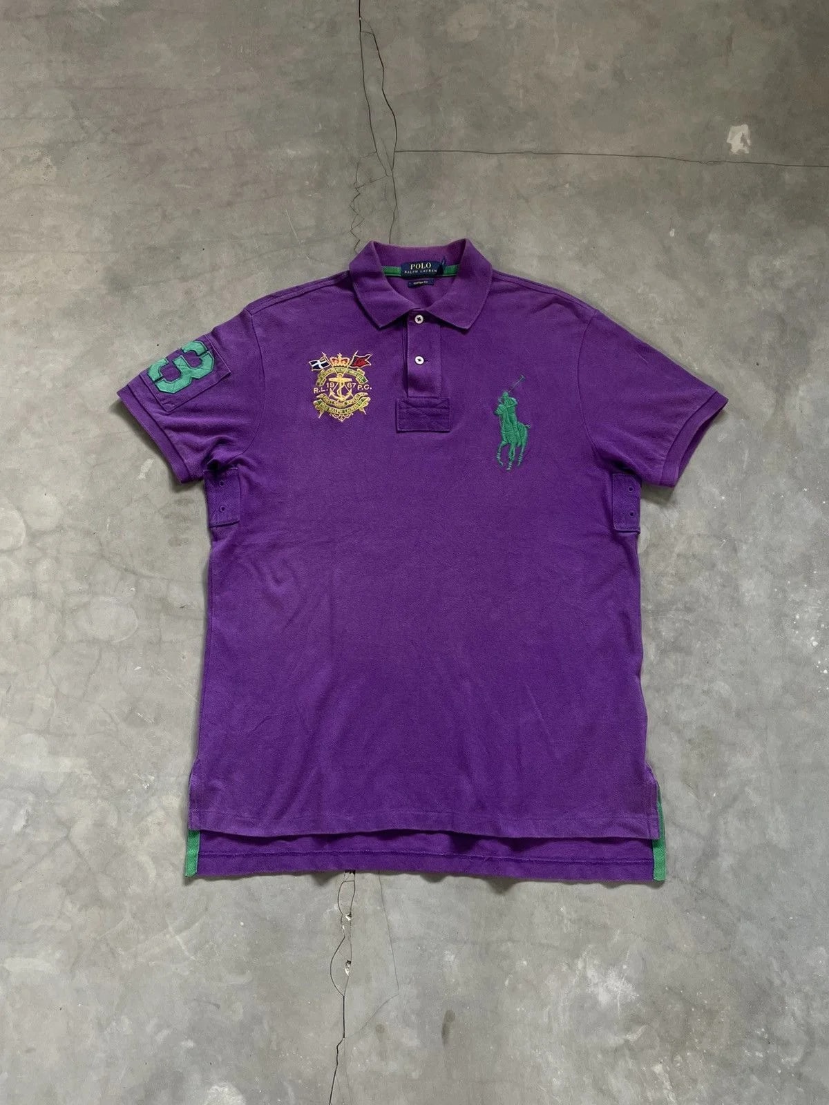 Polo Ralph Lauren — Polo Ralph Lauren Big Pony Number 3 Chief Keef Style — streetwear — resale