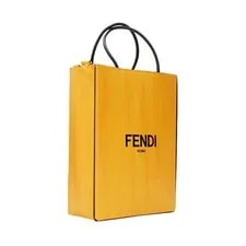 New Fendi Roma 2Way Vitello Embossed Crossbody 3