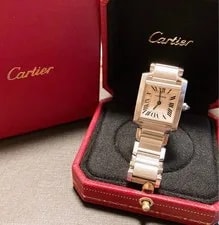 Cartier — Cartier Tank Francaise SM Stainless Steel Quartz — Watch — resale