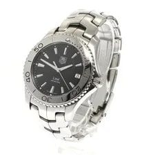 TAG Heuer Link WJ1110.BA0570 38mm SS Black Dial Quartz Date #C706 2