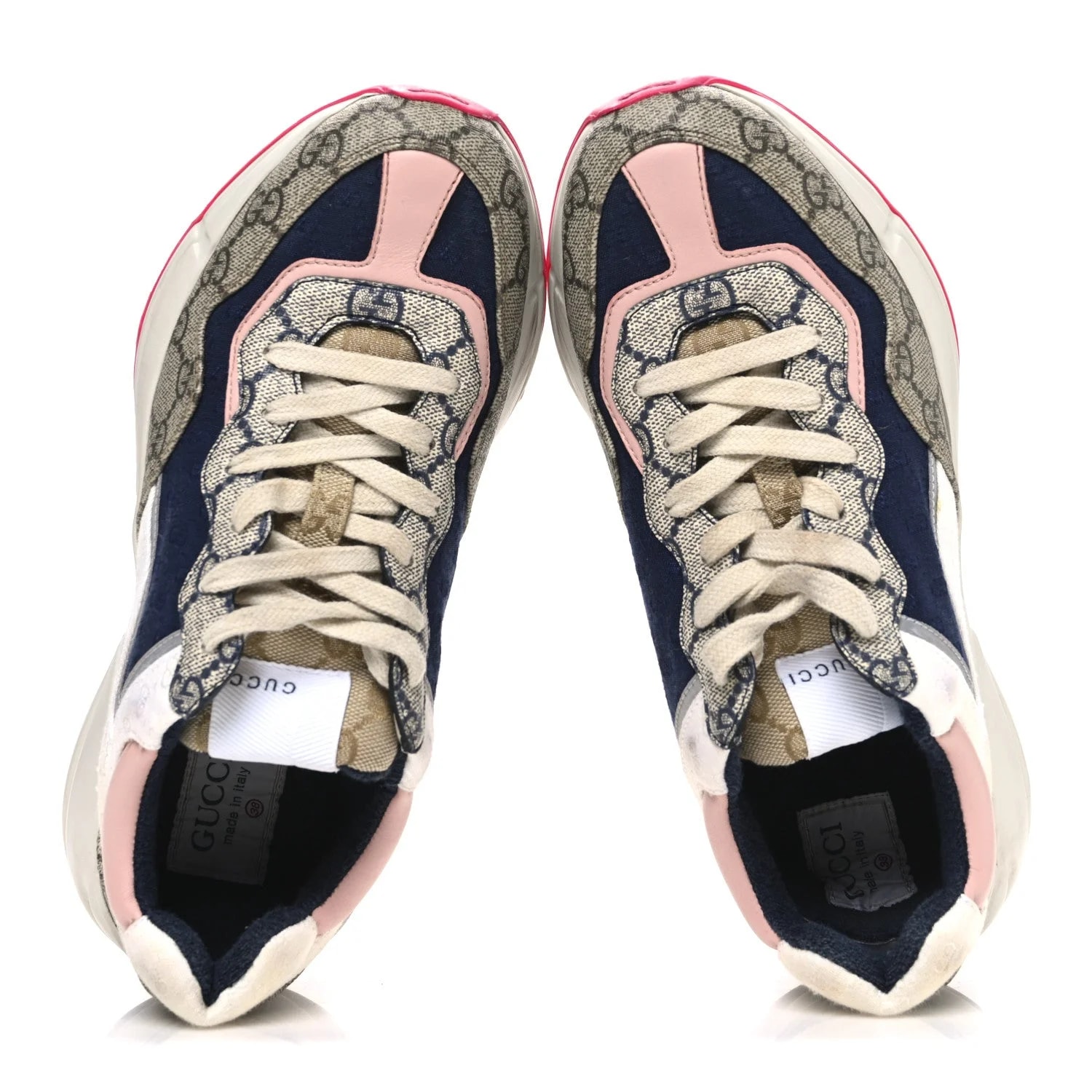 Monogram Mix Monogram Rhyton Sneakers 36 London Pale 2