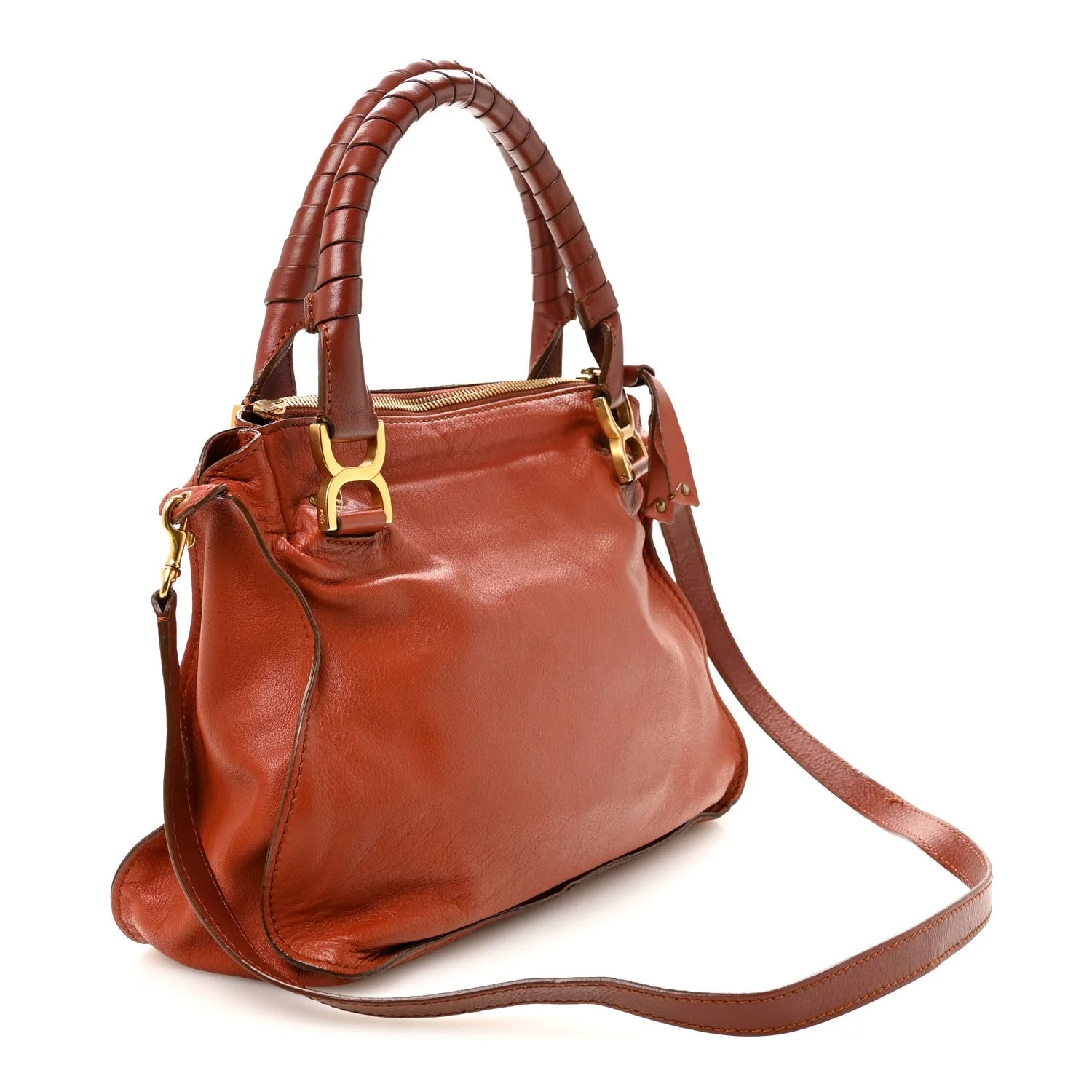 Medium Marcie Satchel Leaf 3