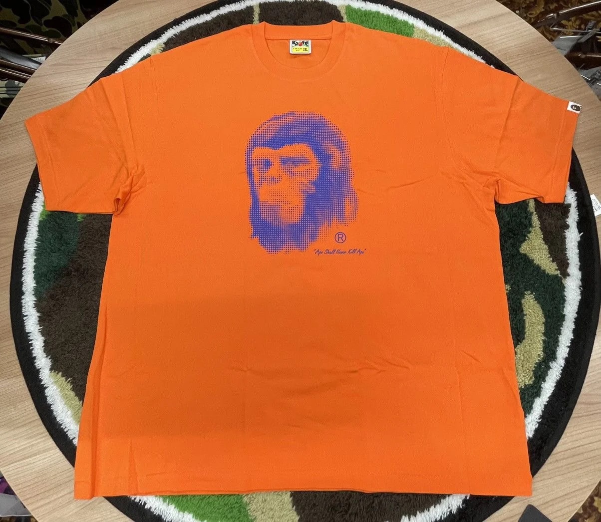 Bape Pixel Comic APE Head Relaxed FIT TEE 3
