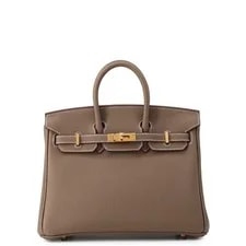 Hermes Birkin Size 25 Togo Etoupe — Handbag — resale