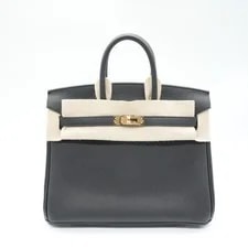 Noir — Authentic Hermes Birkin 25 Togo Tone Hardware Stamp K (2025) — Handbag — resale