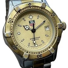 TAG Heuer Professional 200 964.008 Stainless Steel 27.3mm Gold Dial #WPW343 4