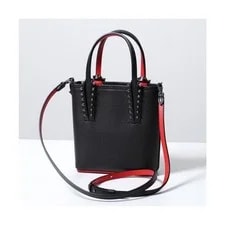 Christian Louboutin — Christian Louboutin Cabata NS Mini Spiked Crossbody — Handbag — resale