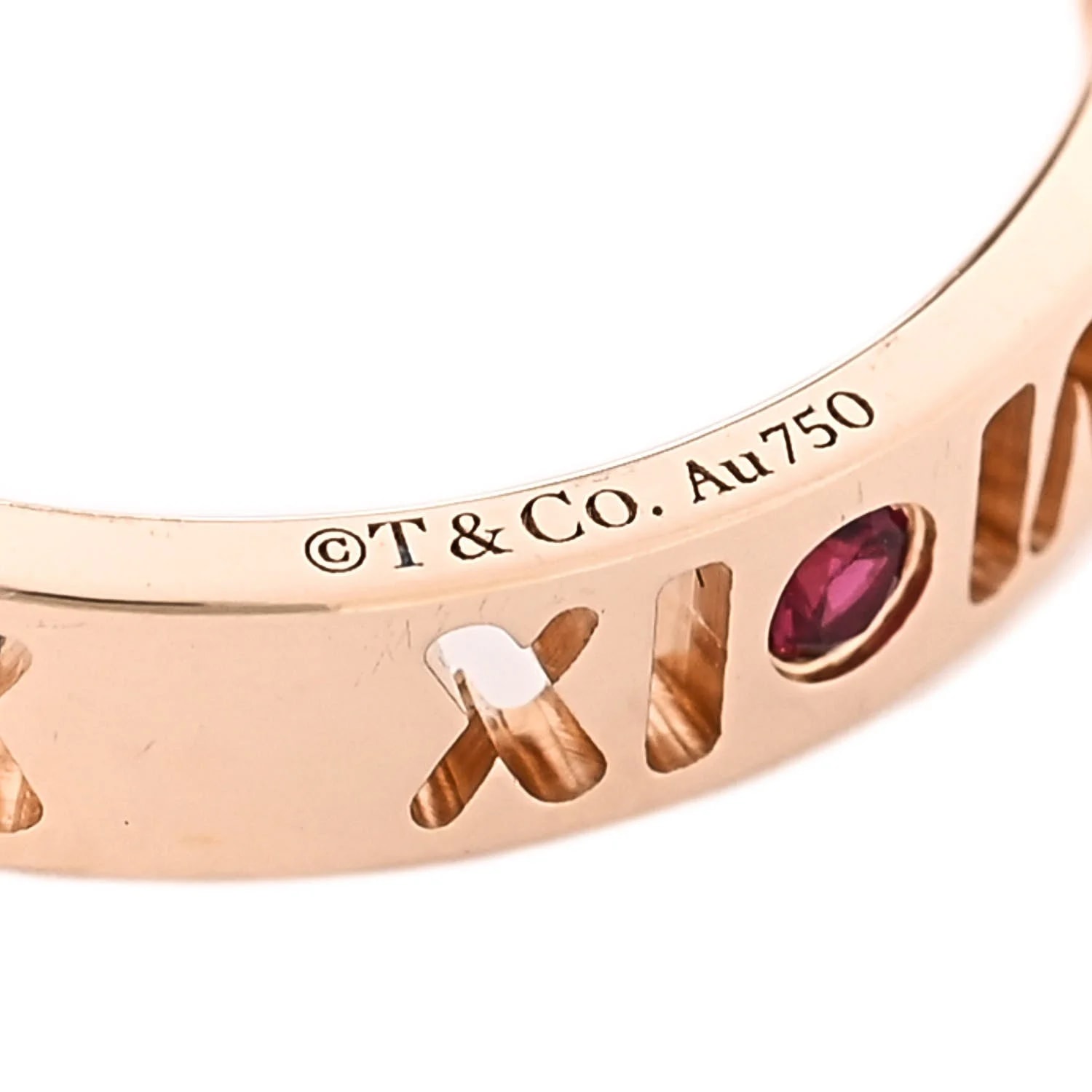 18K Rose Gold Atlas Pierced 54 7 4