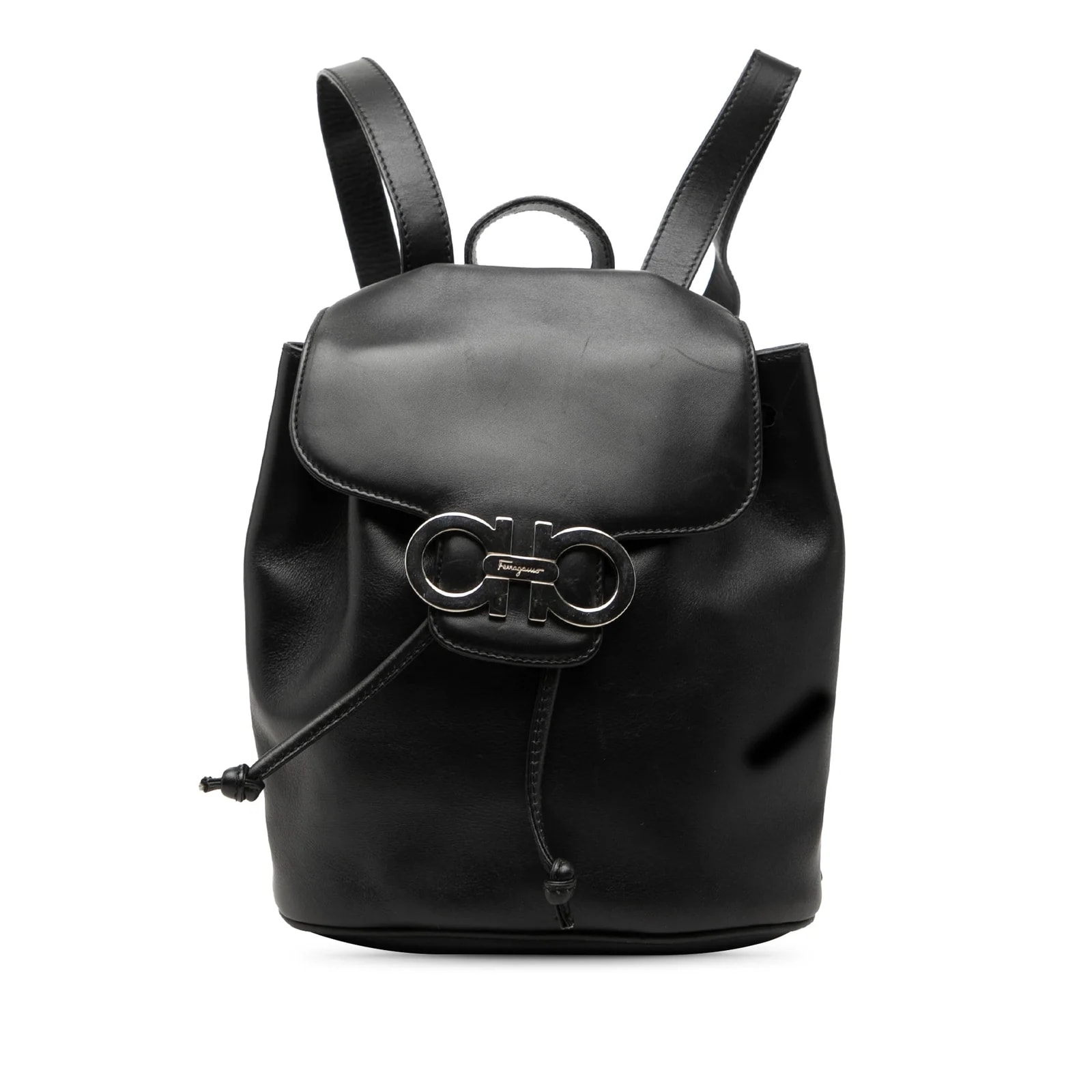 Ferragamo — Double Gancini Backpack — Handbag — resale