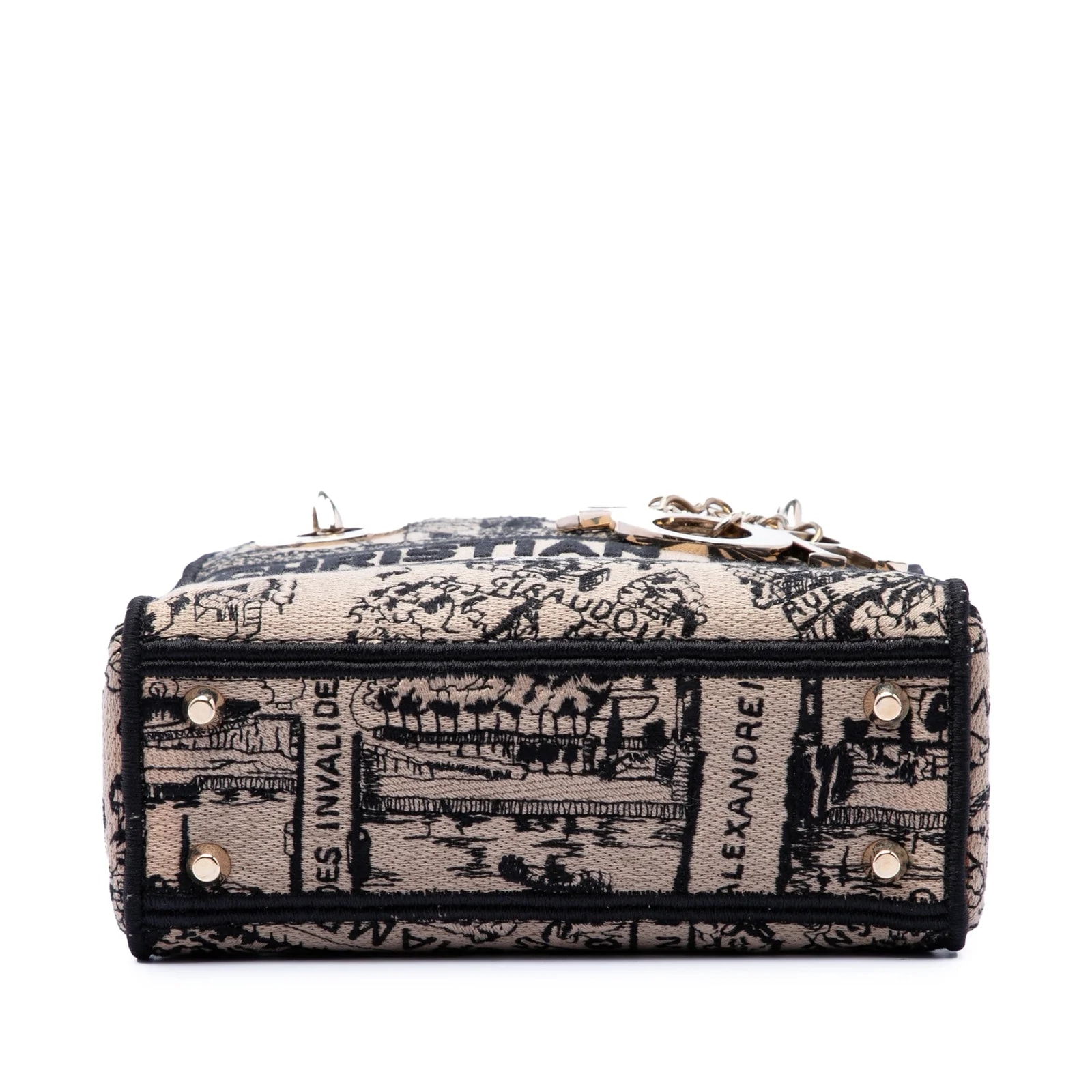 Mini Embroidered Plan de Paris Lady D Lite 3