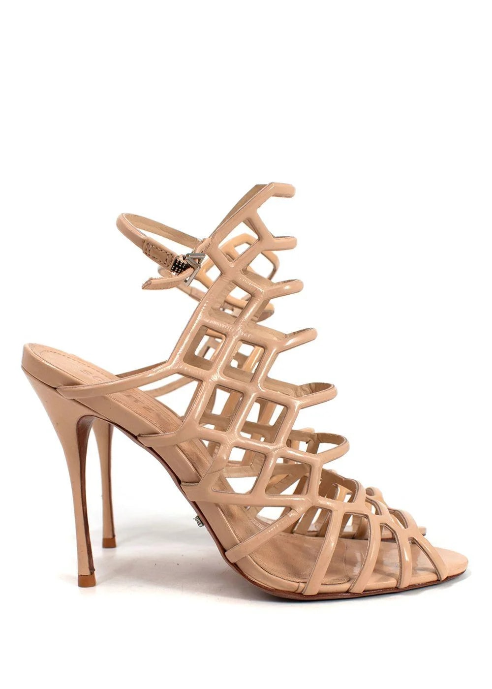 Schutz — Schutz Caged Cut Out Stiletto — Designer Shoe — resale
