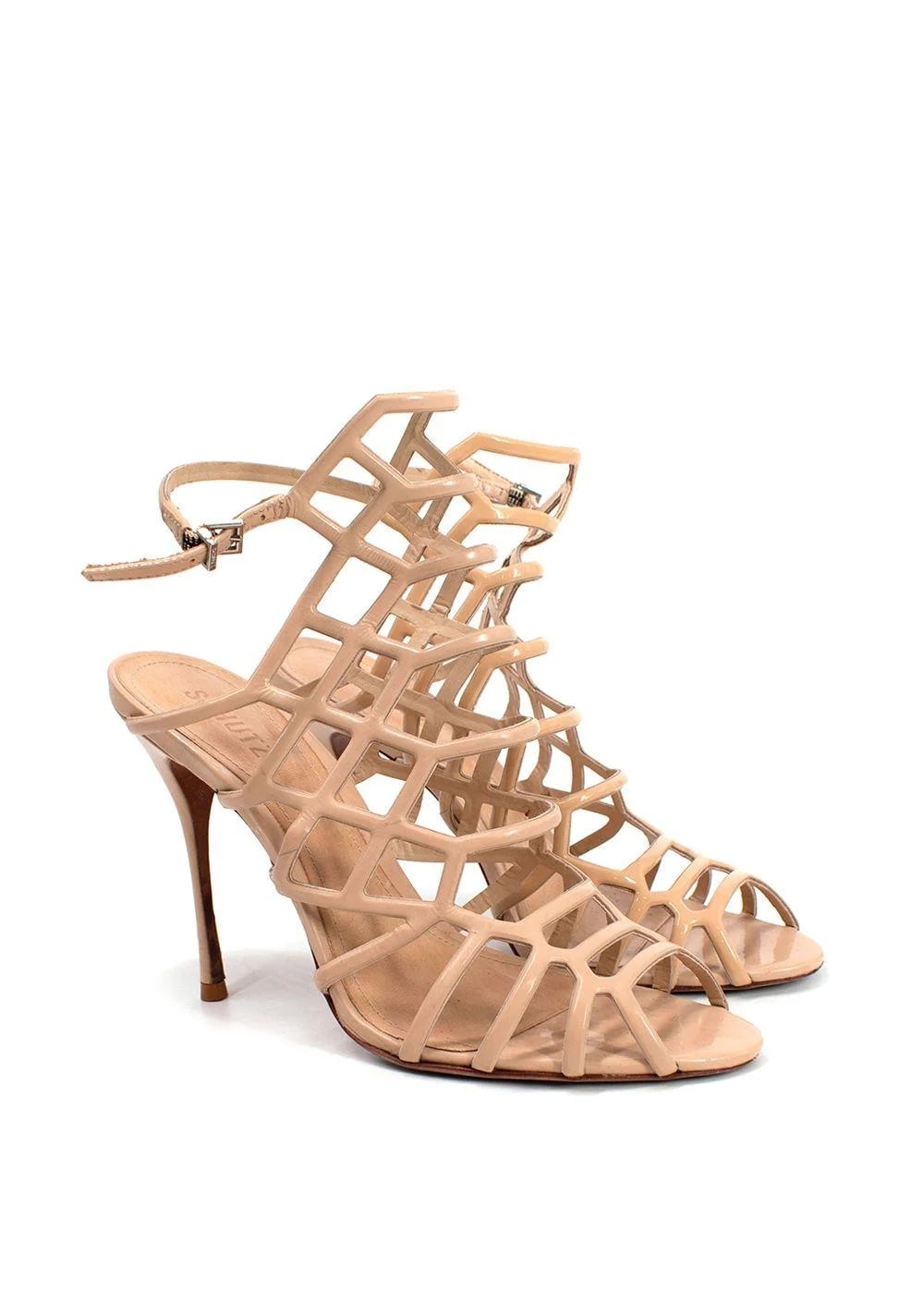 Schutz Caged Cut Out Stiletto 2
