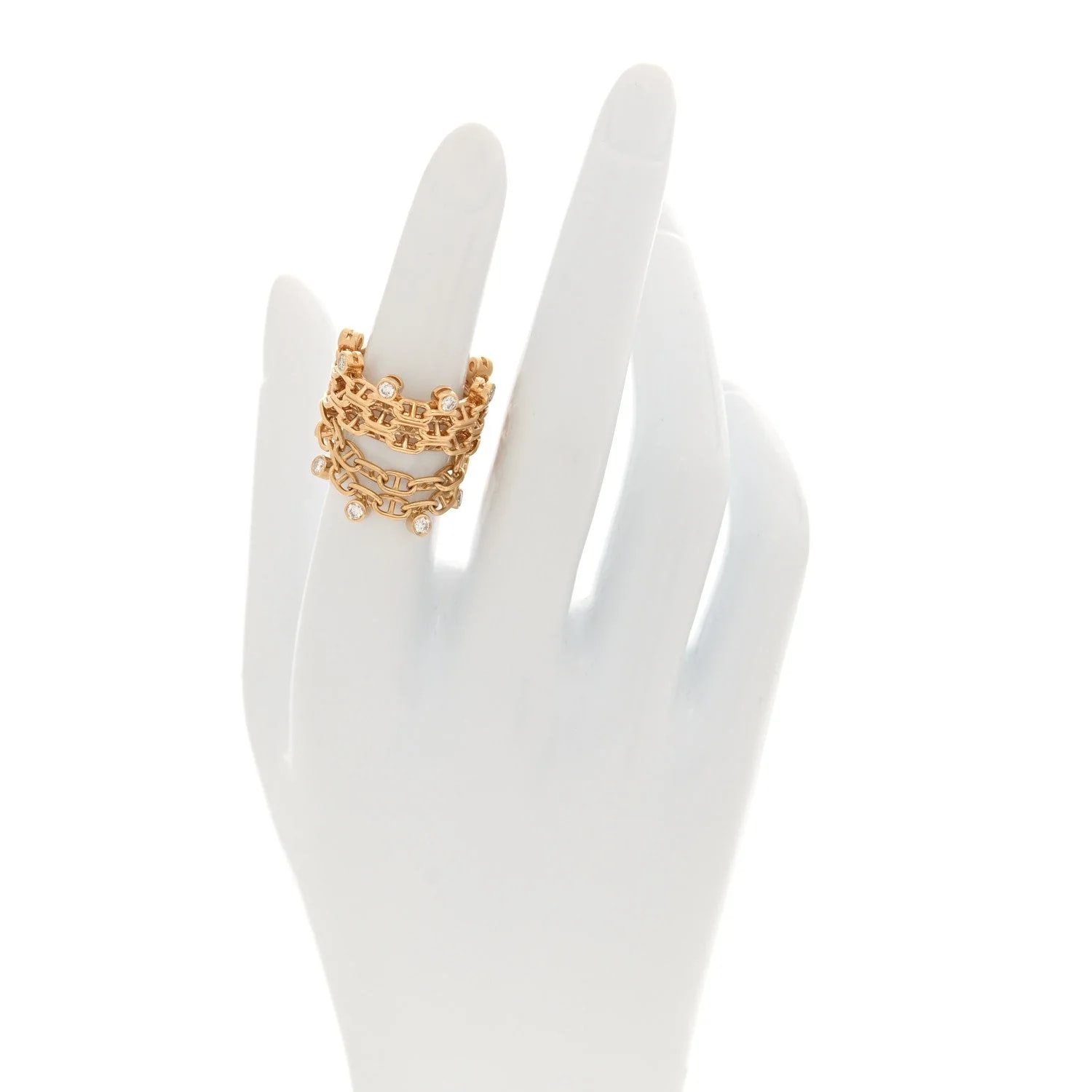 18K Yellow Gold Chaine d'Ancre Calypso 55 7.25 2