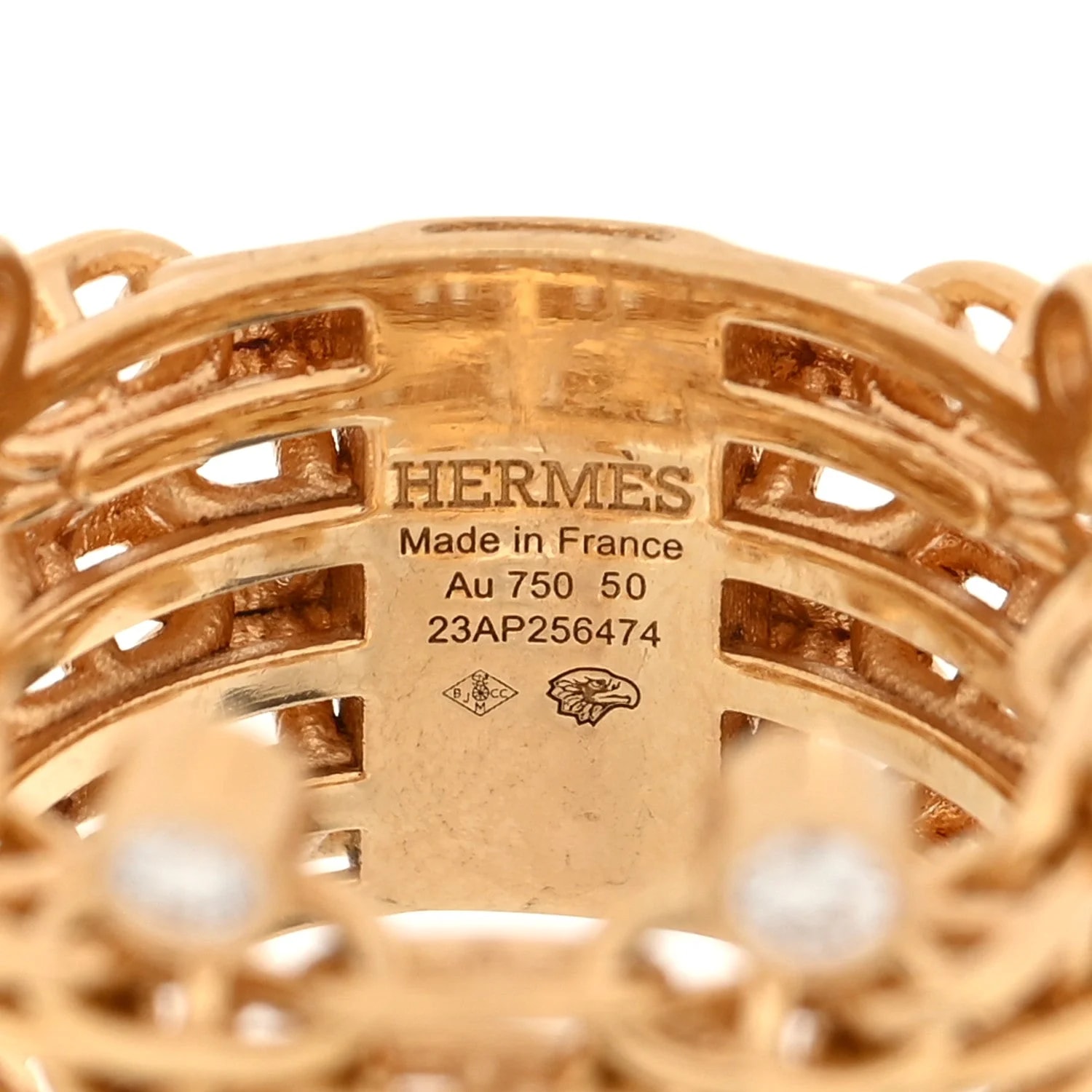 18K Yellow Gold Chaine d'Ancre Calypso 55 7.25 4
