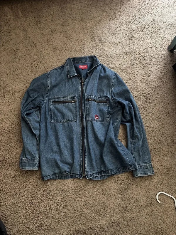 Supreme — Supreme Vampire Zip Up Shirt — streetwear — resale
