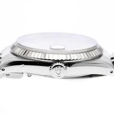 Tudor Prince Date 76214 36mm SS Silver #C5067 4