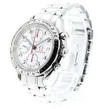 Omega Speedmaster 3513.20 39mm SS White #C7011 2
