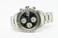 Tudor Oysterdate Big Block Chronotime 79180 Ser. B Black / Silver Dial 40mm 8... 4