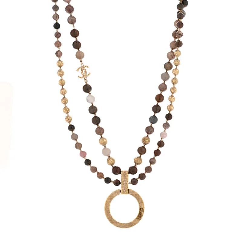 Chanel — Beaded CC — Jewelry — resale