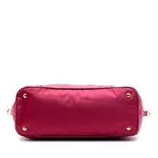 Prada Trimmed Satchel Dark 3