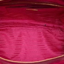 Prada Trimmed Satchel Dark 4