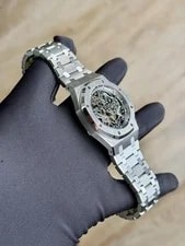 Audemars Piguet Royal Oak Openworked 2015 Preowned 15305ST.OO.1220ST.01 4