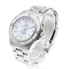 Breitling Superocean 36 A17316 Automatic 36mm Papers White Stainless Steel 3