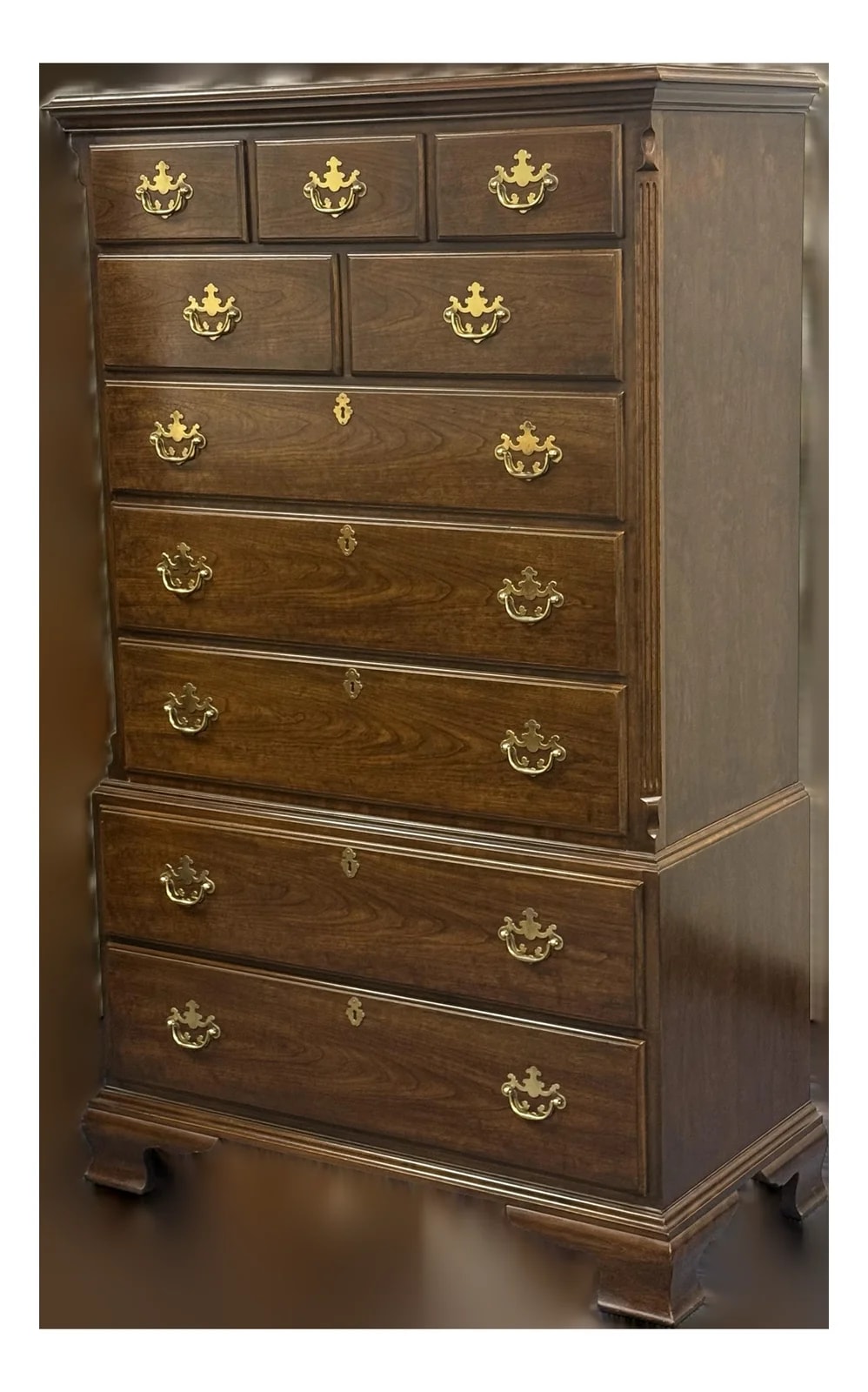Drexel — Drexel 10 Drawer Chippendale Chest — Furniture — resale
