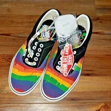 VANS — Vans Womans Sz 8.5, Pride Collection Era Drip , LGBTQ/Pride — Sneaker — resale