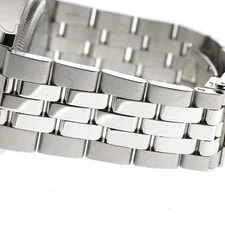 Tudor Glamour 57100 Black Automatic SS Grammer Double Date Excellent 3