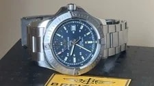 Breitling Colt Automatic 44 Blue Dial A1738811/C906 Box & Travel Case 2