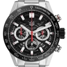 Tag Heuer — Tag Heuer Carrera Chronograph Green Dial Steel CBN2A1N Box Card — Watch — resale