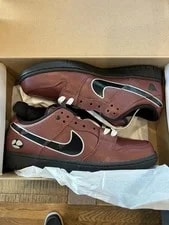 Nike SB Dunk Low Pro QS X Limosine Dark Pony ’s Size 9 New in Box 2