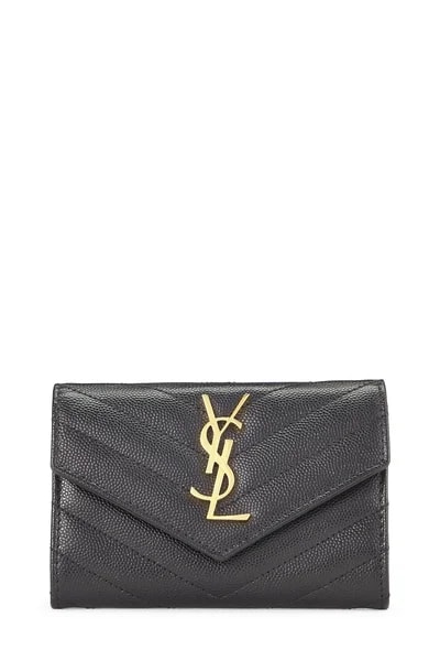 Saint Laurent — Grained Envelope Wallet — Accessory — deal