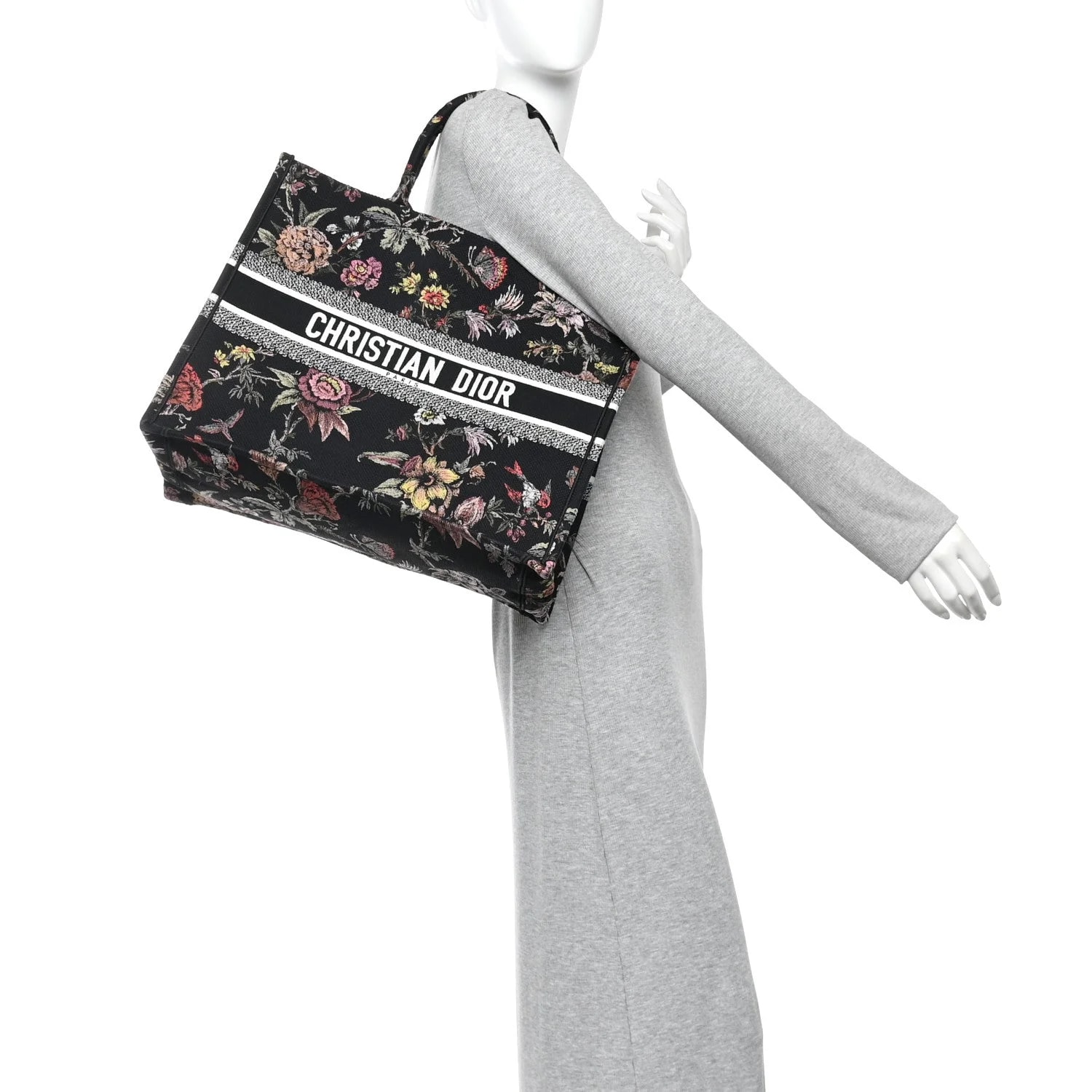 Jardin Botanique Embroidered Large Book Tote 2