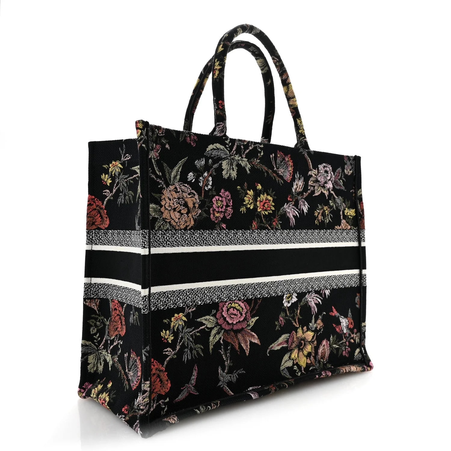 Jardin Botanique Embroidered Large Book Tote 3
