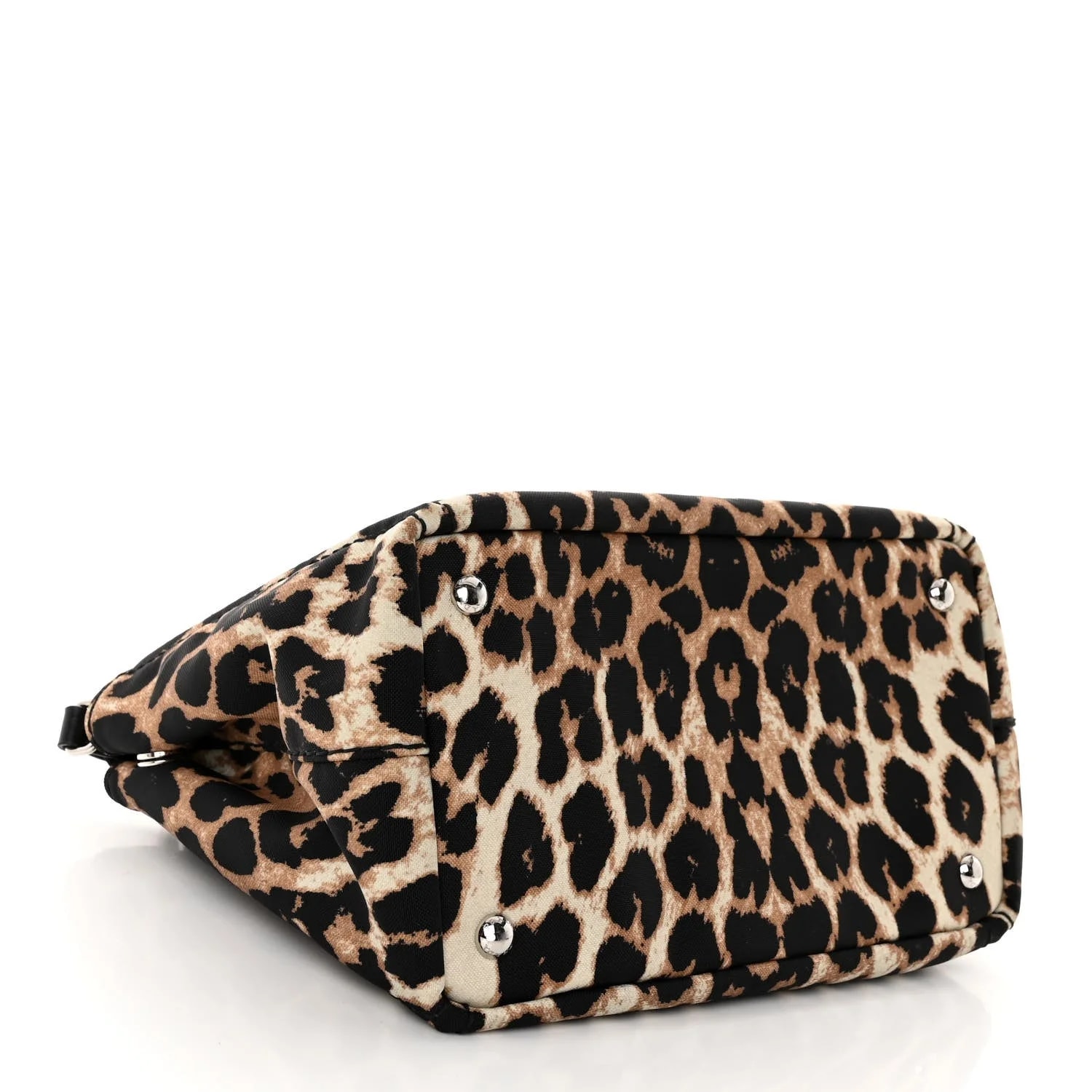 Canapa Stampada Leopard Small Avorio 4