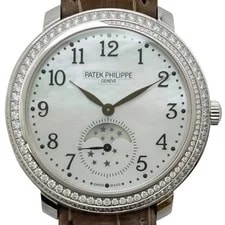 Patek Philippe — Patek Philippe 4968G-010 8mm White Gold White OKW992 — Watch — resale