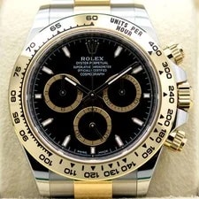 Rolex 126503 Cosmograph Daytona 18K/SS With Black Dial 3