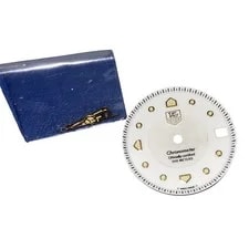 TAG Heuer 2000 Chronometer Dial & Hands Set Swiss Made Gold Markers 2