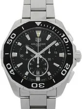 Tag Heuer — TAG Heuer Aquaracer Chronograph 300m 43mm CAY111A.BA0927 43mm Box Card #T351 — Watch — resale