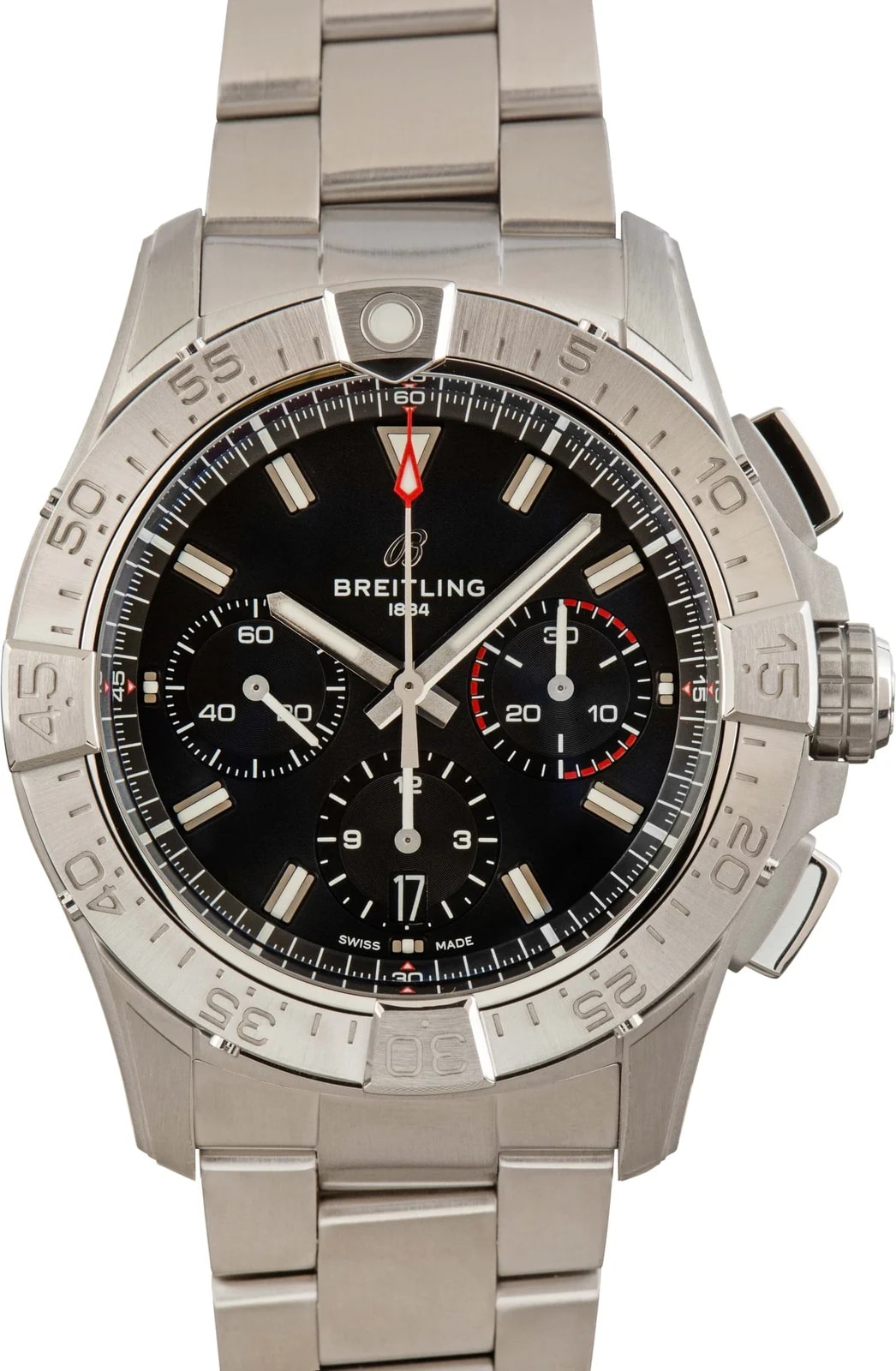Breitling — Breitling Avenger B01 Chronograph 42 Black Dial — Watch — resale